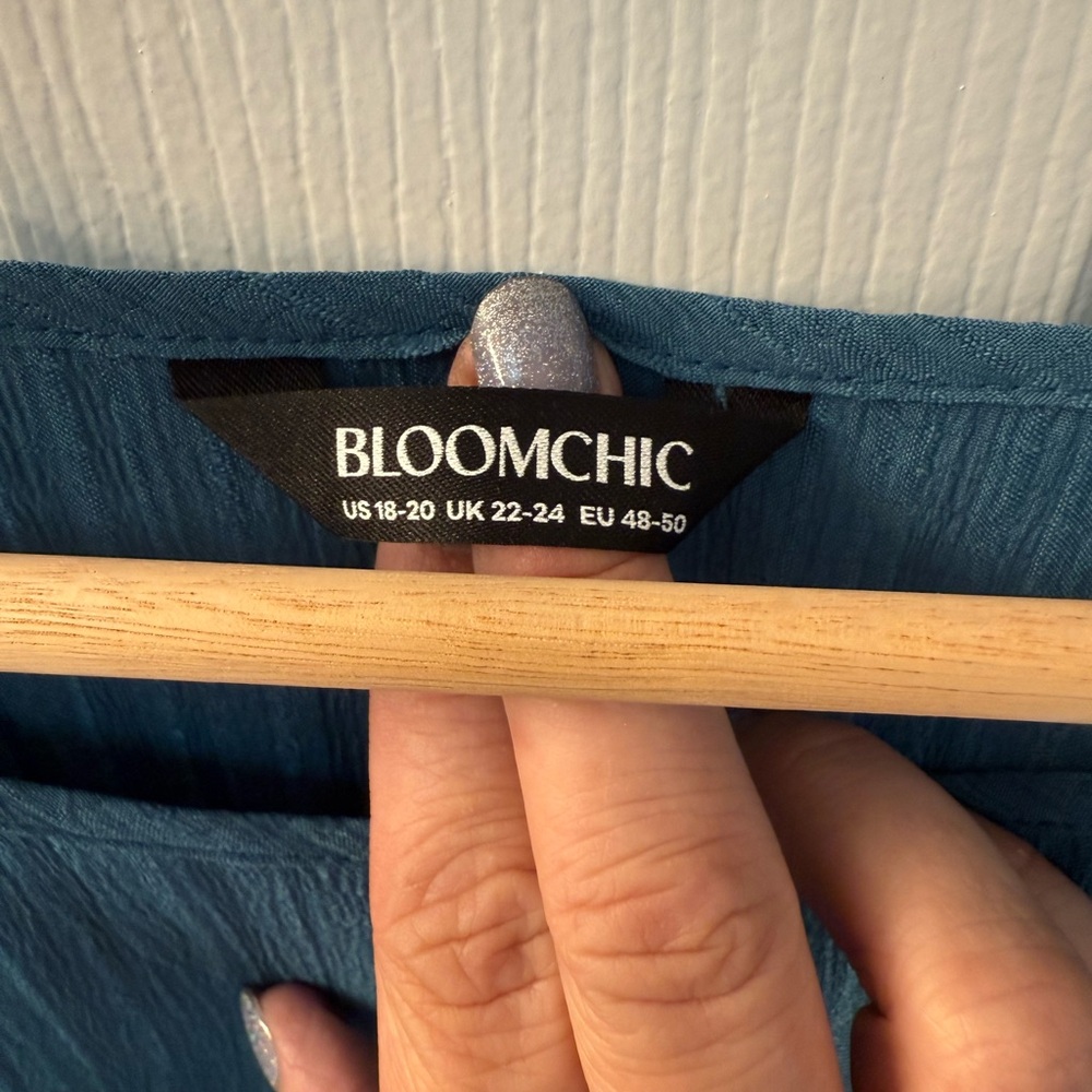 BloomChic Teal Dress